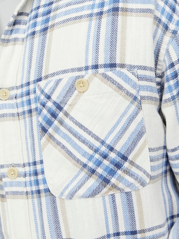 JACK & JONES جينز مريح قميص 'Michael' بلون أبيض