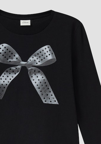 s.Oliver Shirt in Schwarz