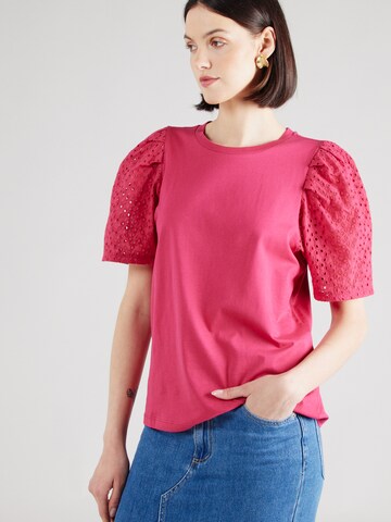 VILA T-Shirt 'Merry' in Pink