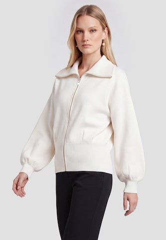 Cardigan DreiMaster Klassik en blanc : devant