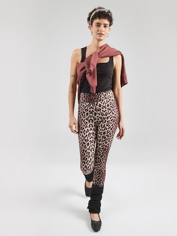 OH APRIL Skinny Legíny 'Rita' – červená