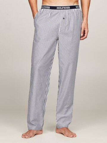 Pyjama long TOMMY HILFIGER en blanc : devant