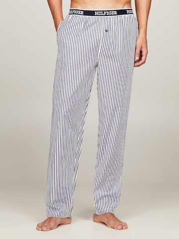 TOMMY HILFIGER - Pijama comprido em branco: frente