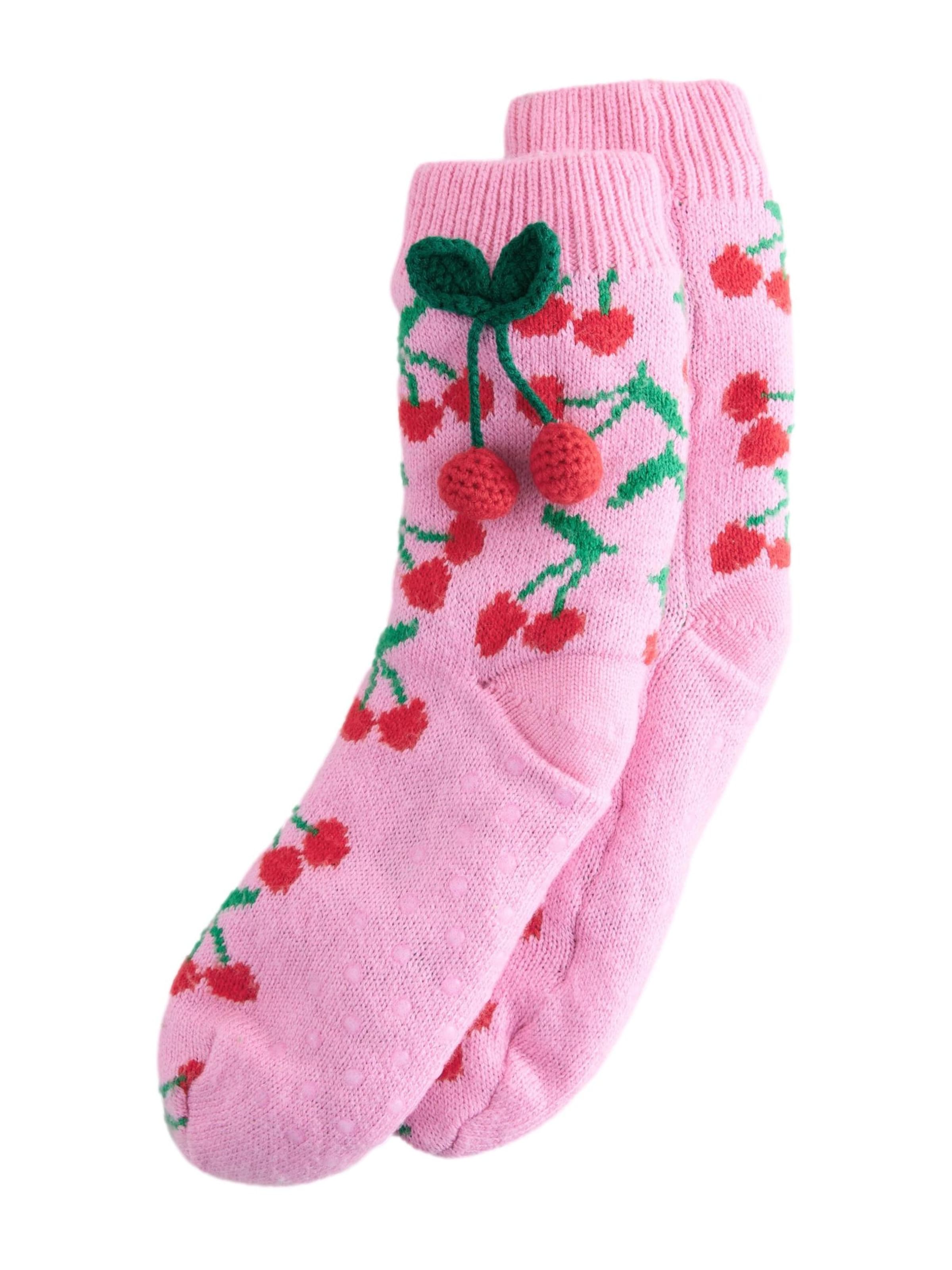 Șosete de la Next pe roz: față