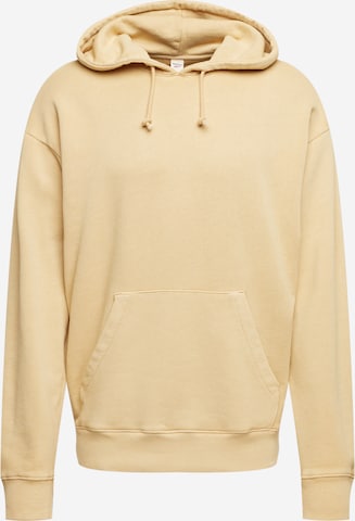 Reebok Sweatshirt in Beige: front