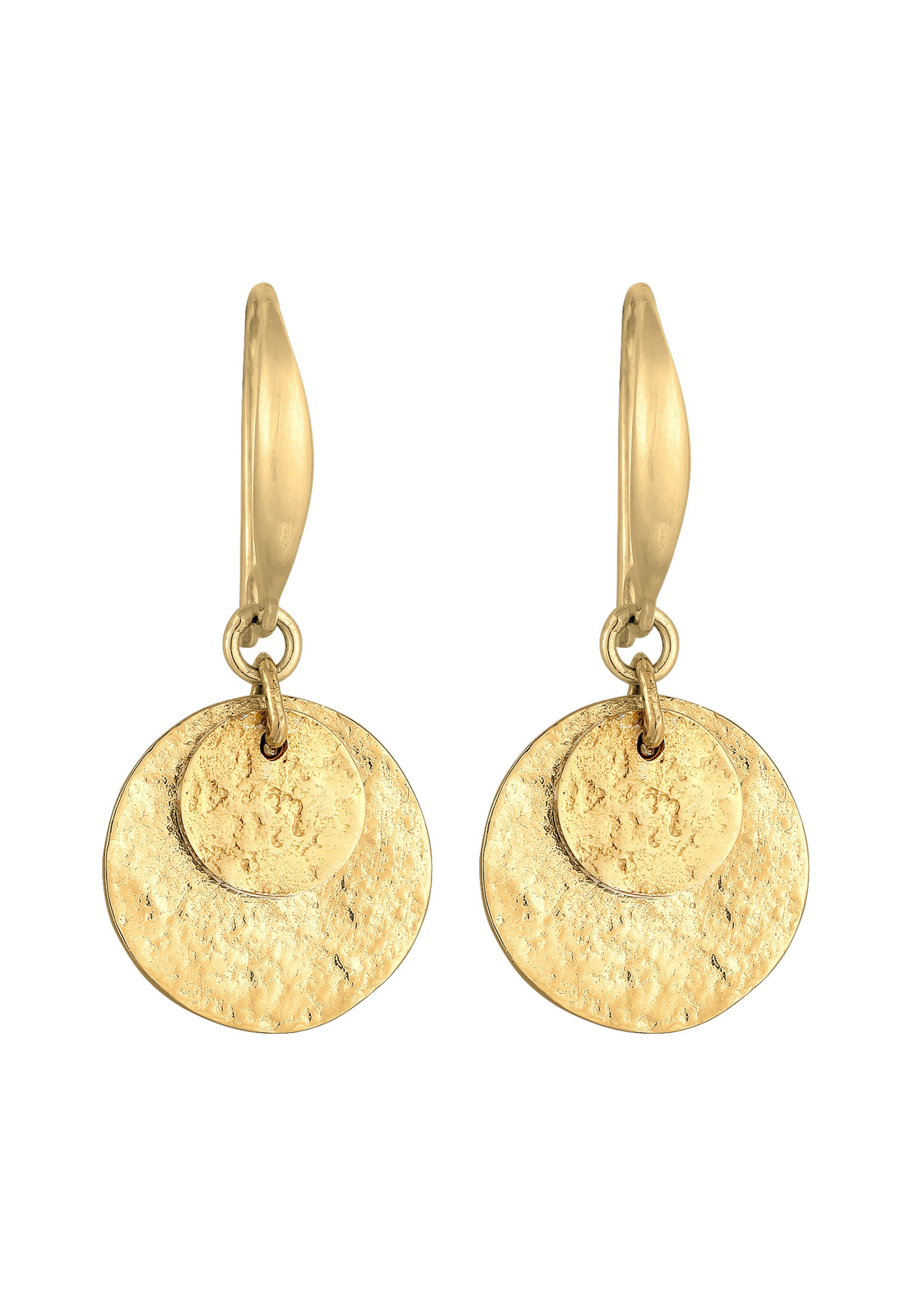 Boucles d'oreilles ELLI en or : devant