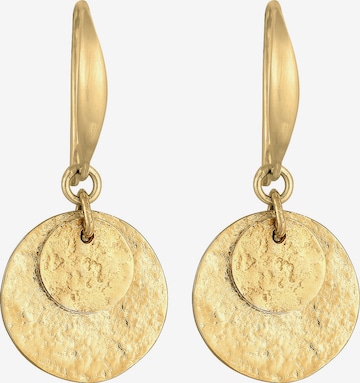 ELLI Earrings in Gold: front