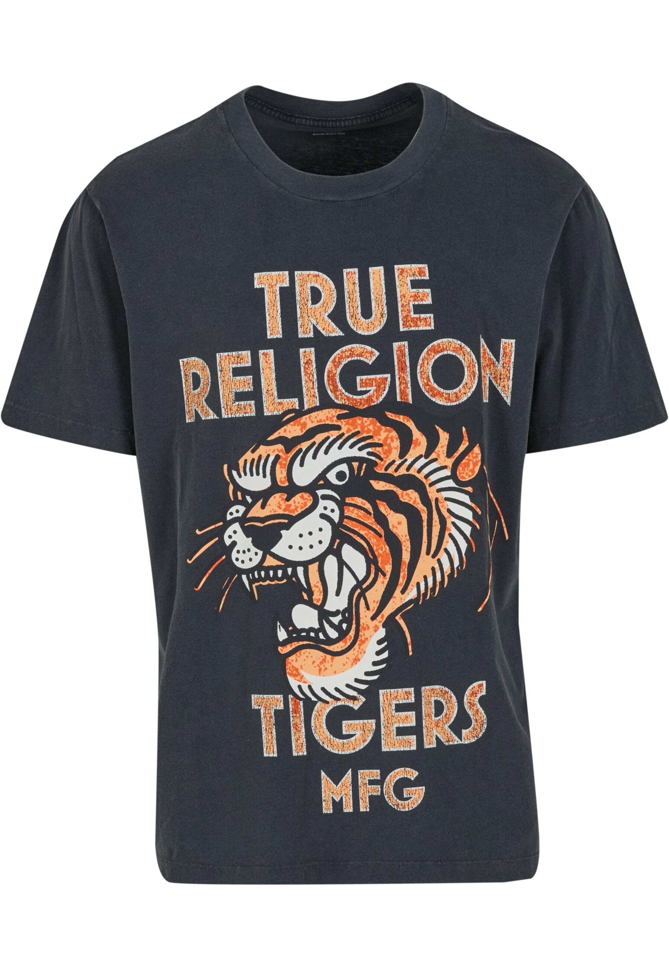 T-Shirt 'MFG Tiger' True Religion en gris : devant