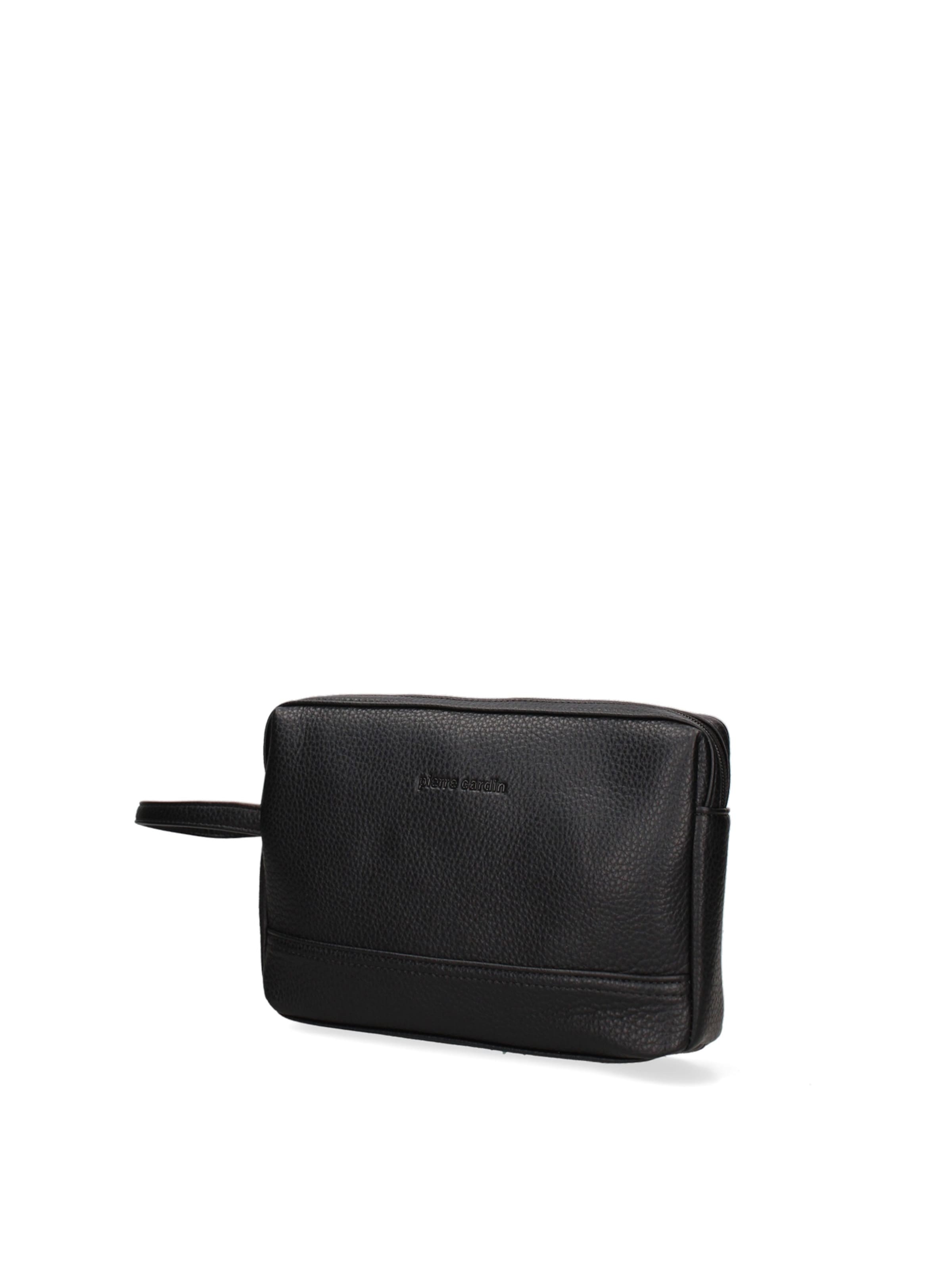 PIERRE CARDIN Clutch in Black: front
