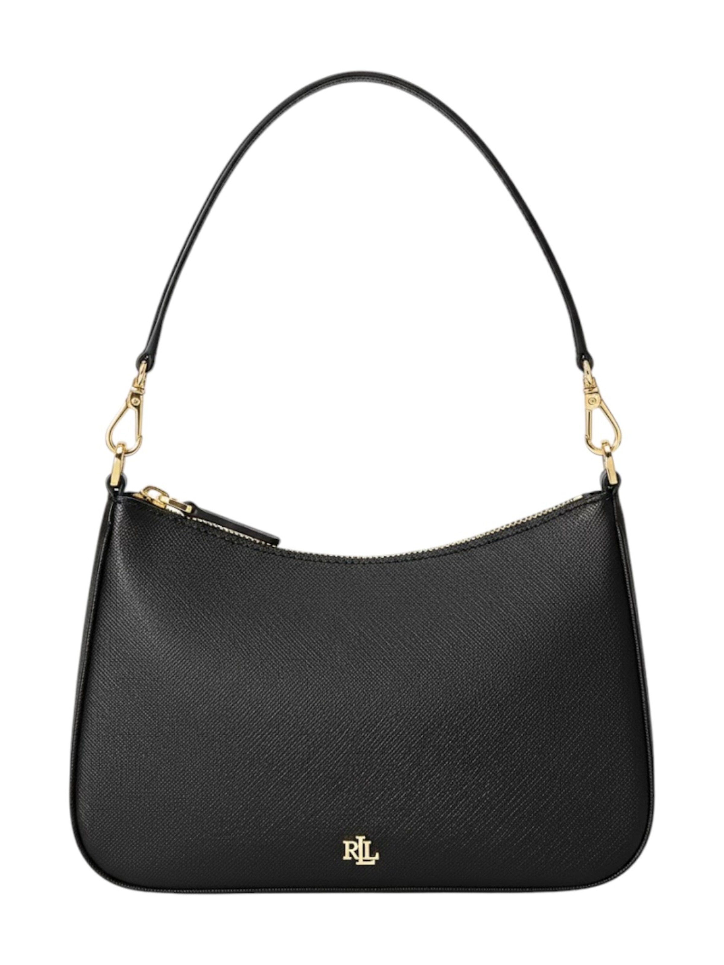 Ralph Lauren Shoulder Bag in Black: front