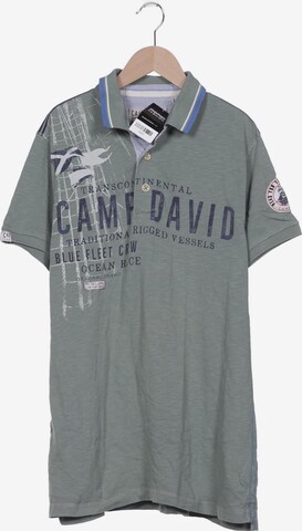 CAMP DAVID Shirt in XL in Green: front