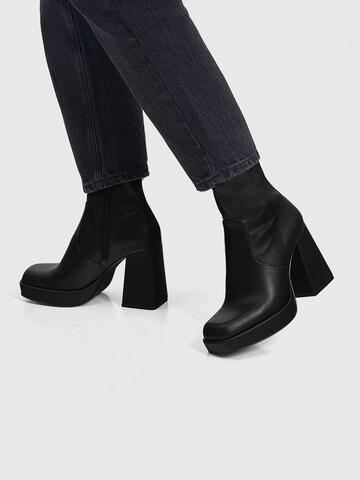 Bottines Pull&Bear en noir