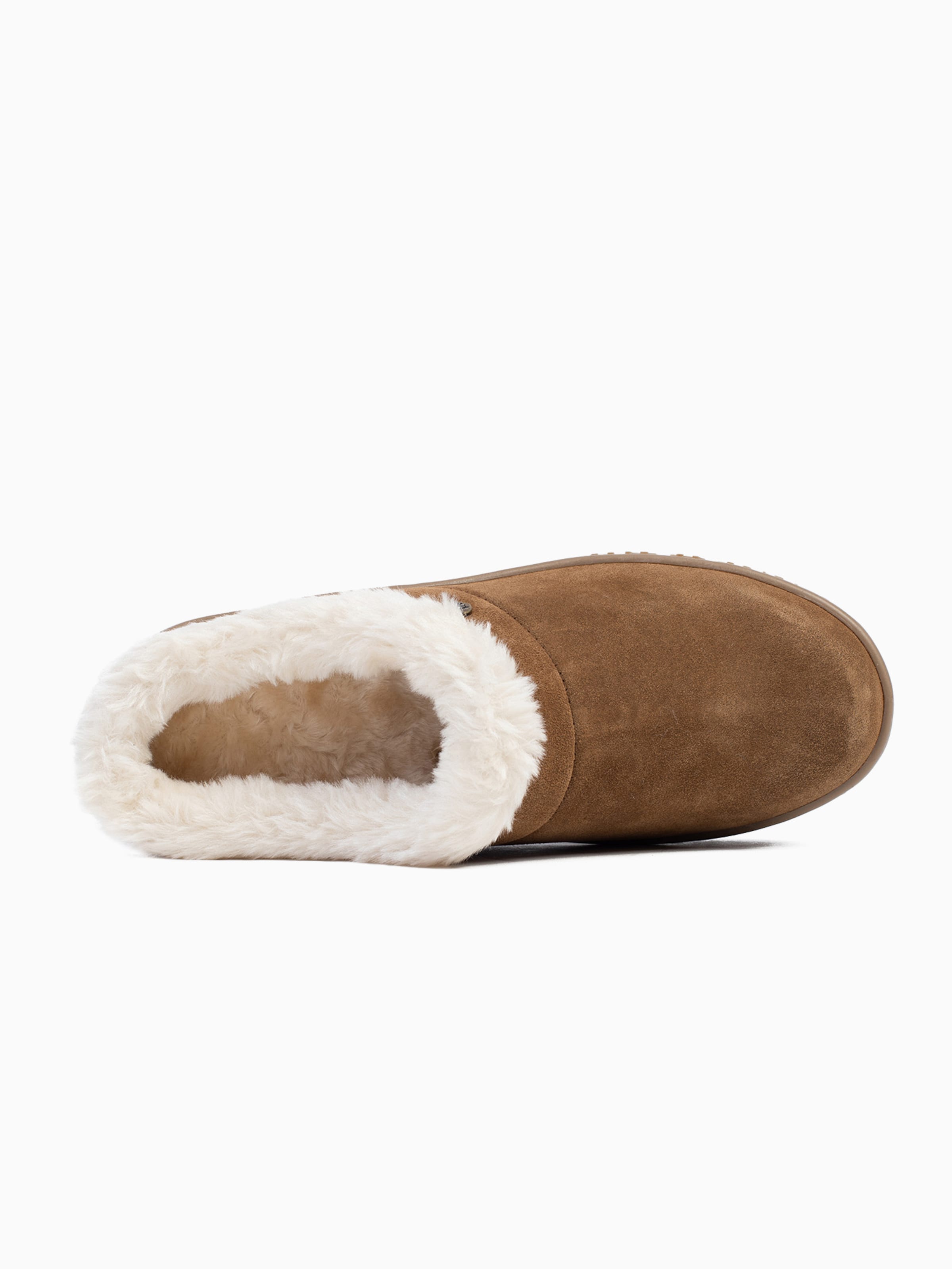 Minnetonka Slipper 'Emerson' i brun