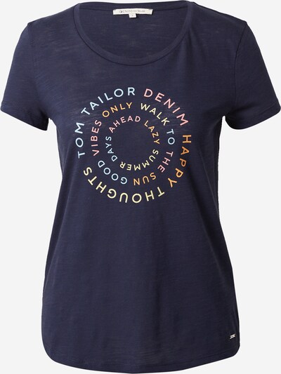 TOM TAILOR DENIM Shirt in de kleur Navy / Gemengde kleuren, Productweergave