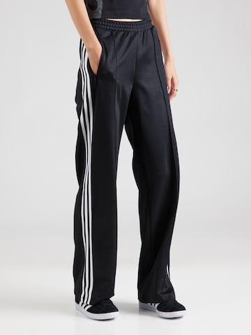 ADIDAS ORIGINALS Bő szár Nadrág 'BECKENBAUER' - fekete: elől