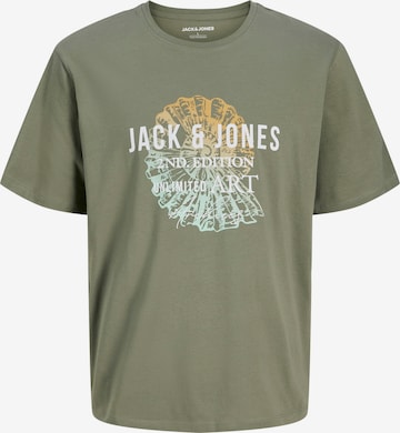 JACK & JONES Μπλουζάκι 'JJGRADIENT' σε γκρι: μπροστά