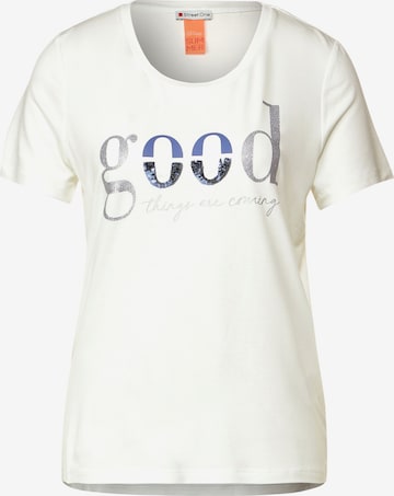 STREET ONE Shirt in White: front