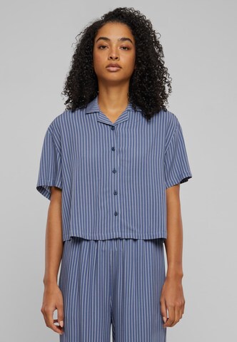Urban Classics Shirt 'Resort' in Blue: front