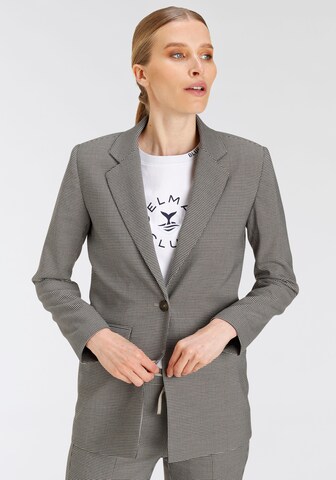 DELMAO Blazer in Grey: front