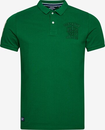 T-Shirt 'Vintage Superstate' Superdry en vert : devant