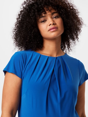 Lauren Ralph Lauren Plus Obleka 'BRENDA' | modra barva