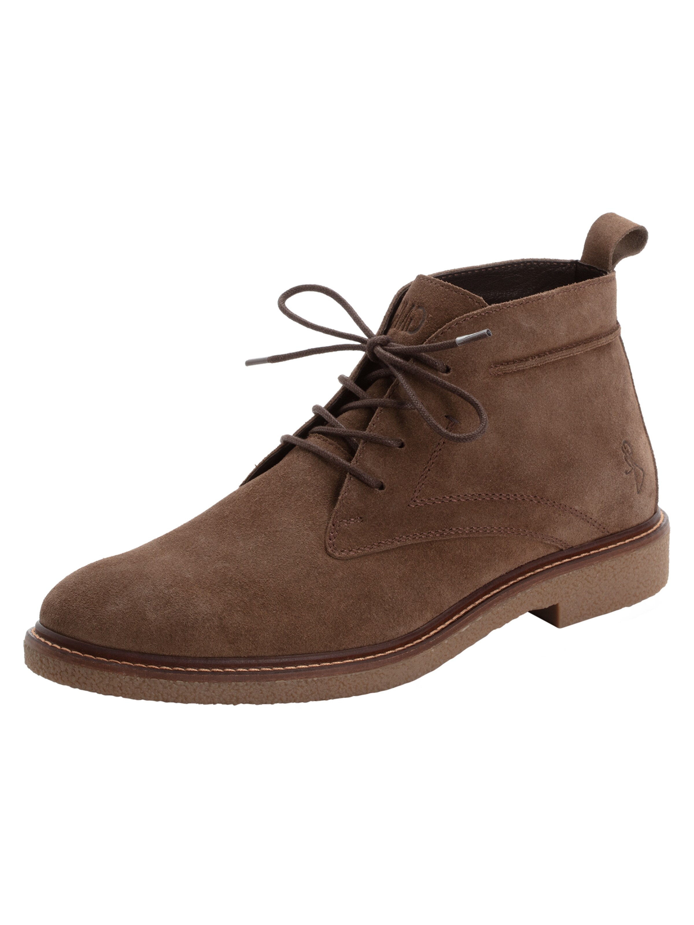 MARCO TOZZI by GUIDO MARIA KRETSCHMER Lace-up boot in Beige: front
