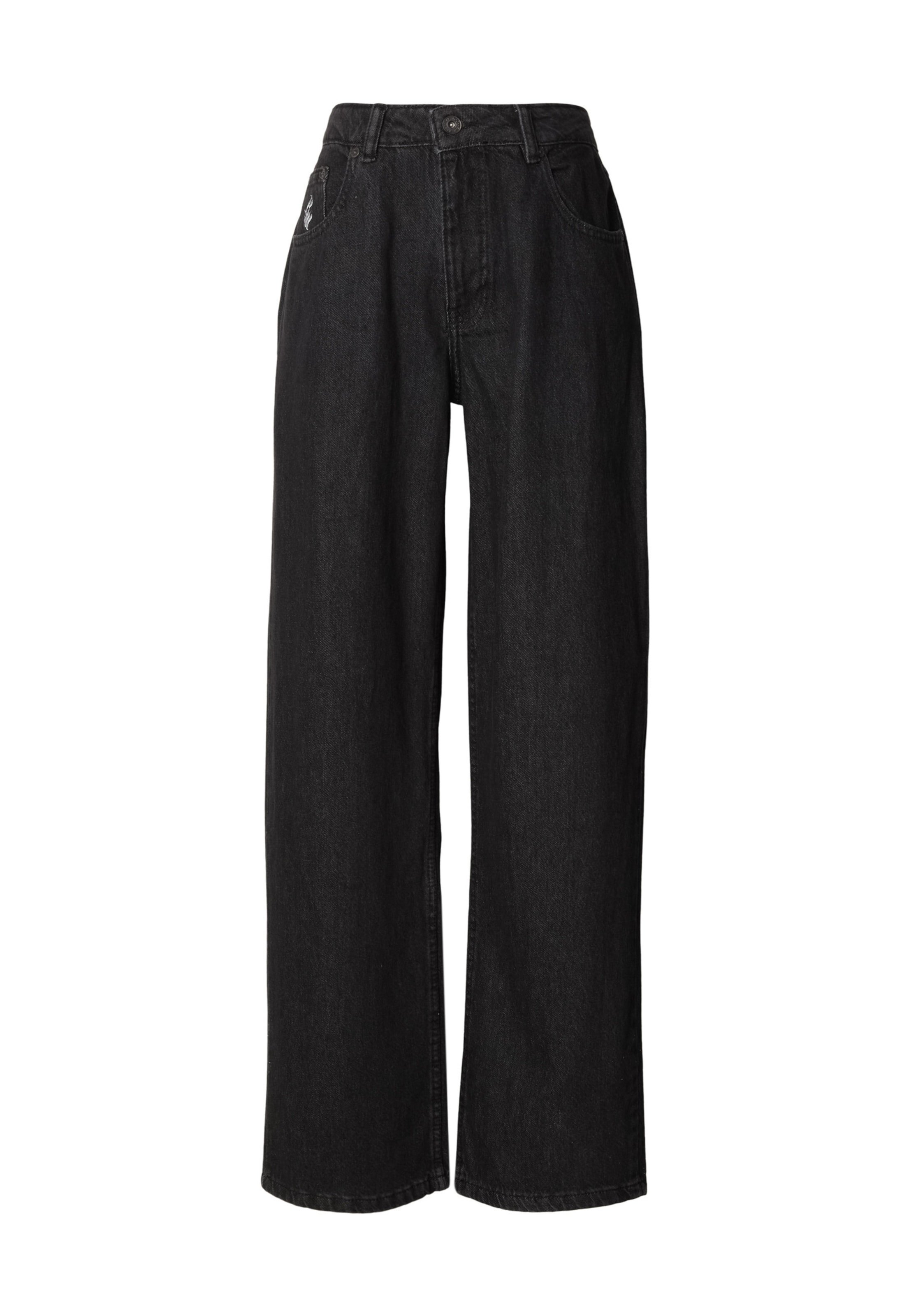 Jeans 'Correy' di ROCAWEAR in nero: frontale