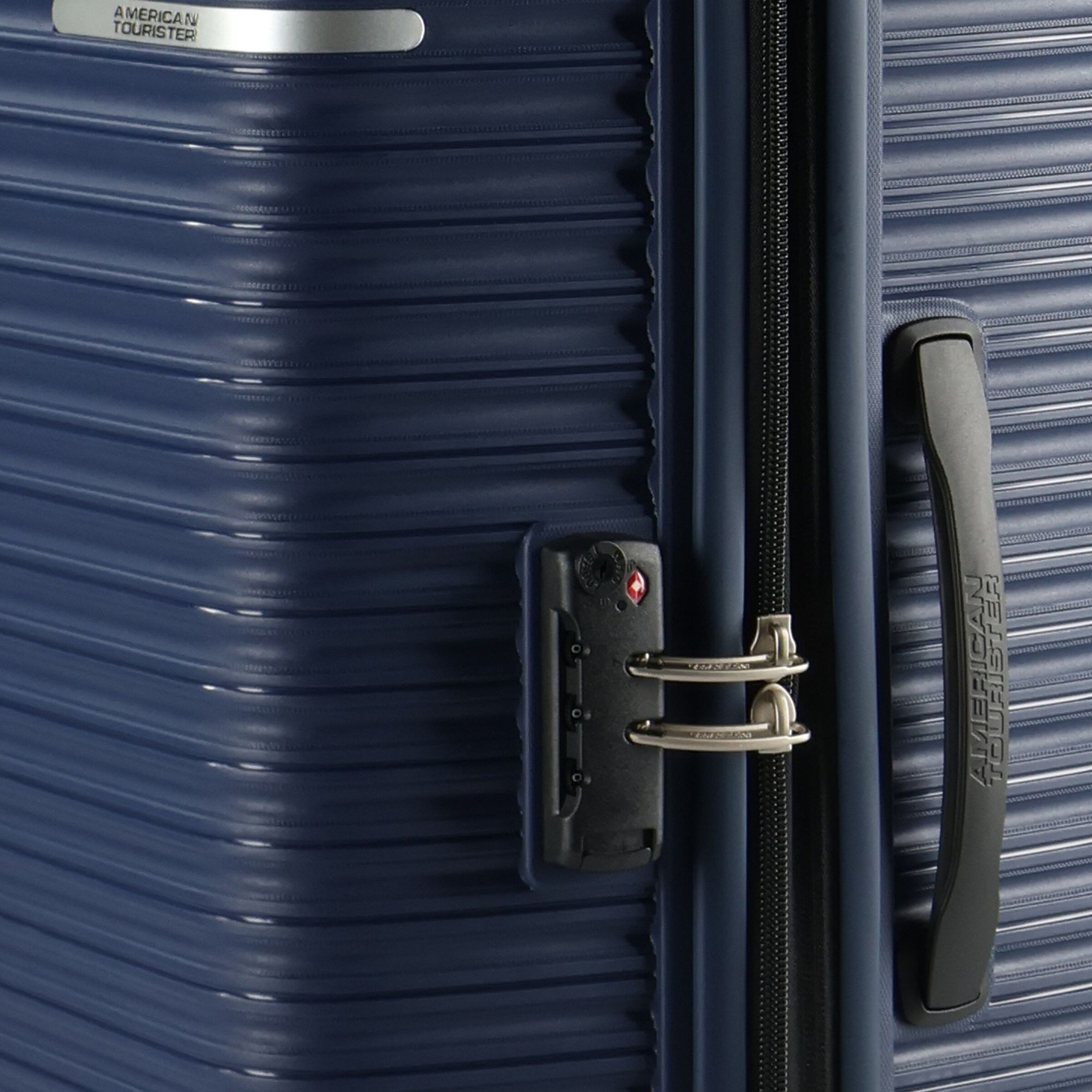 American Tourister Kofferset 'Liftoff' in Blauw