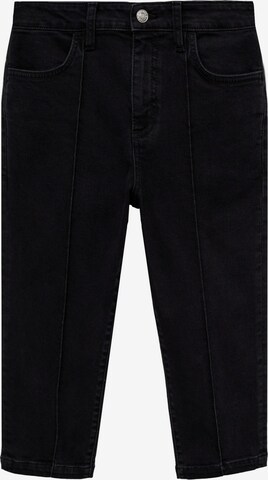 MANGO Slimfit Jeans 'Lora' i svart: framsida