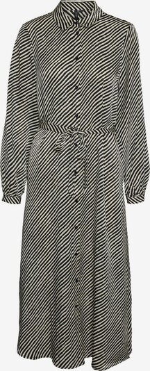 VERO MODA Robe-chemise en ivoire / noir, Vue avec produit