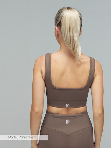 DRILLS Apparel Medium support Sport bh 'FLXFLOW Bra' in Grijs