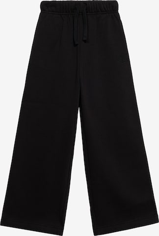 Calvin Klein Jeans Wide Leg Housut värissä musta: etupuoli
