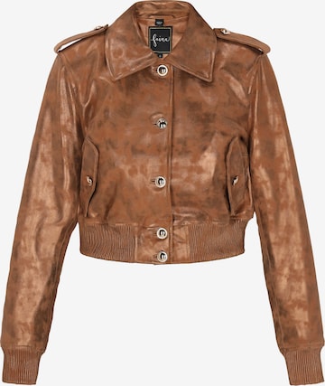 faina Jacke in Braun: Vorderseite