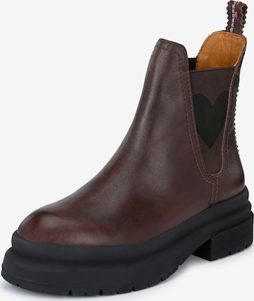 Crickit Chelsea Boots ' LANIA ' in Brown: front
