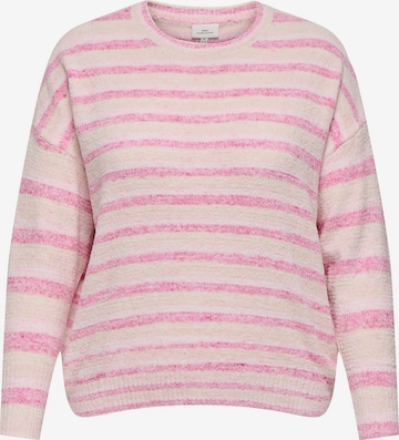 ONLY CarmakomaPulover 'CARJohanna' - roza boja: prednji dio