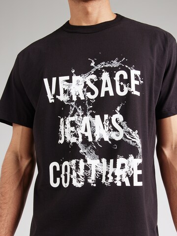 Versace Jeans Couture Μπλουζάκι σε μαύρο