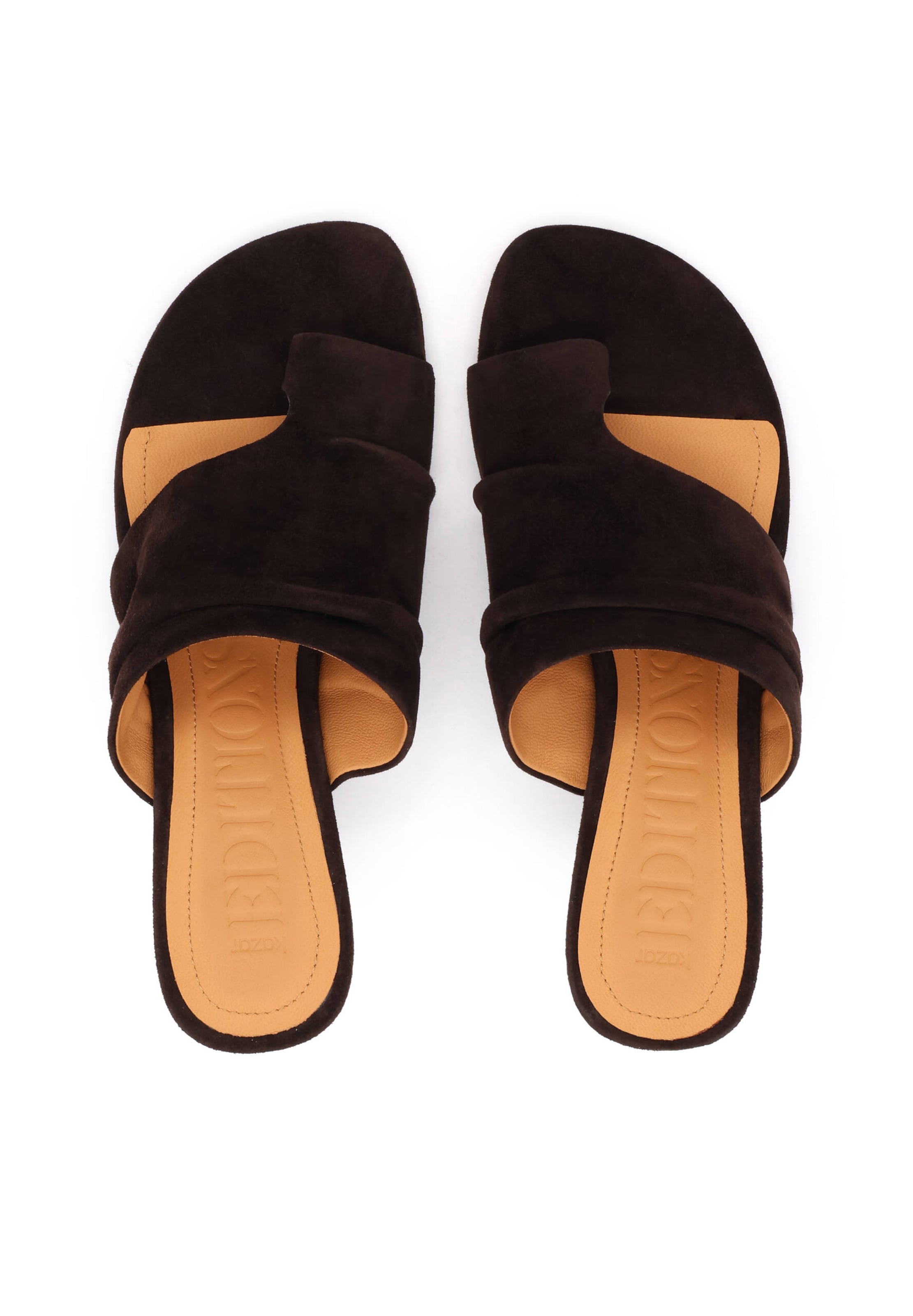 Kazar - Chinelos de dedo em castanho