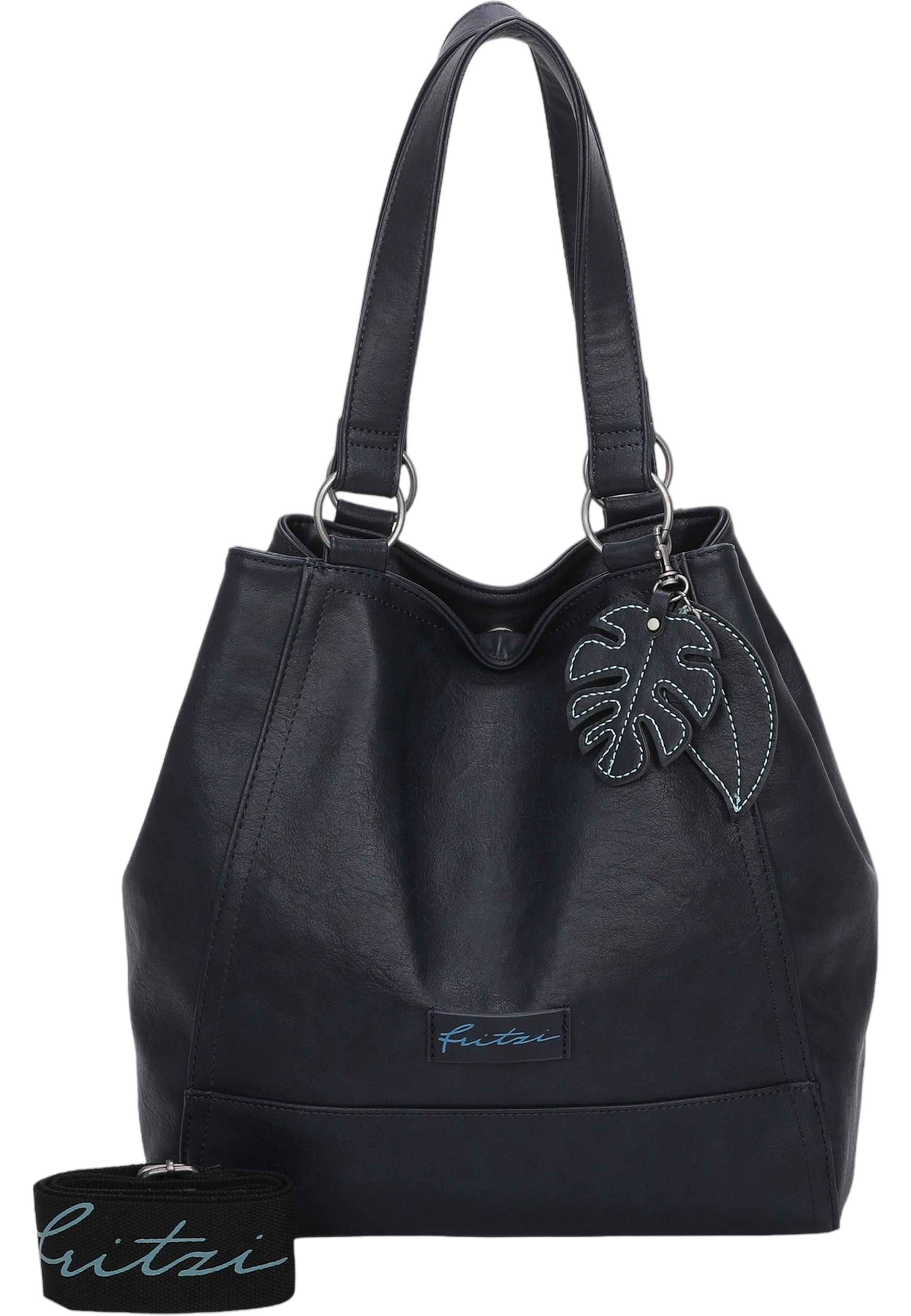Borsa a spalla 'Eco Joy01' di Fritzi aus Preußen in blu: frontale
