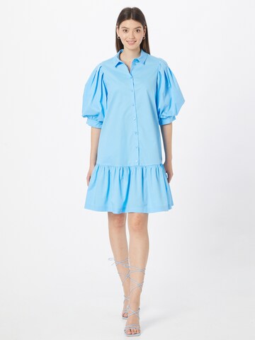 Riani Shirt Dress in Blue: front