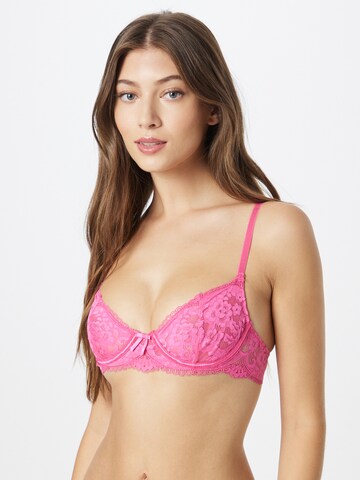 Balconcino Reggiseno 'Dreamy' di NLY by Nelly in rosa: frontale