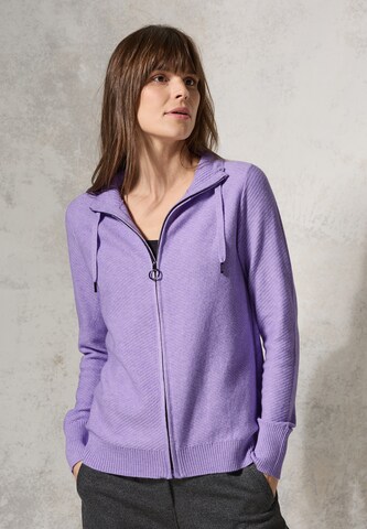 CECIL Strickjacke in Lila: Vorderseite