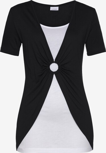 VIVANCE T-Shirt in schwarz / weiß, Produktansicht