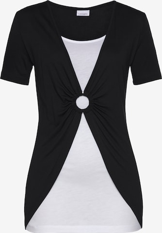 VIVANCE Shirt in Black: front