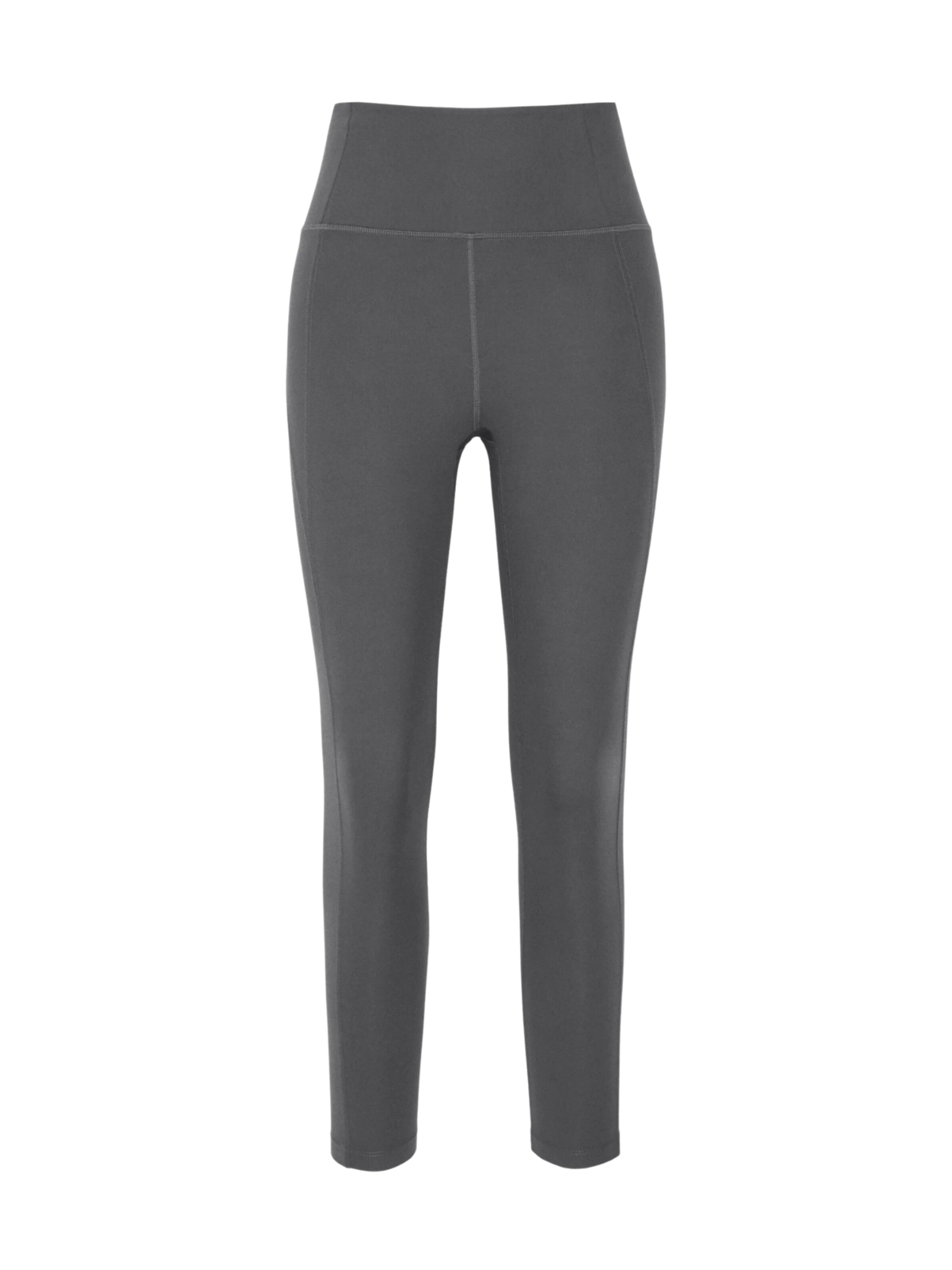 Girlfriend Collective Skinny Sporthose in Grau: Vorderseite