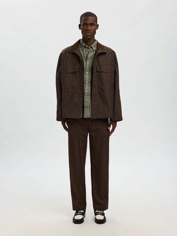 SELECTED Regular fit Ing 'SLHREGNOAH' - zöld