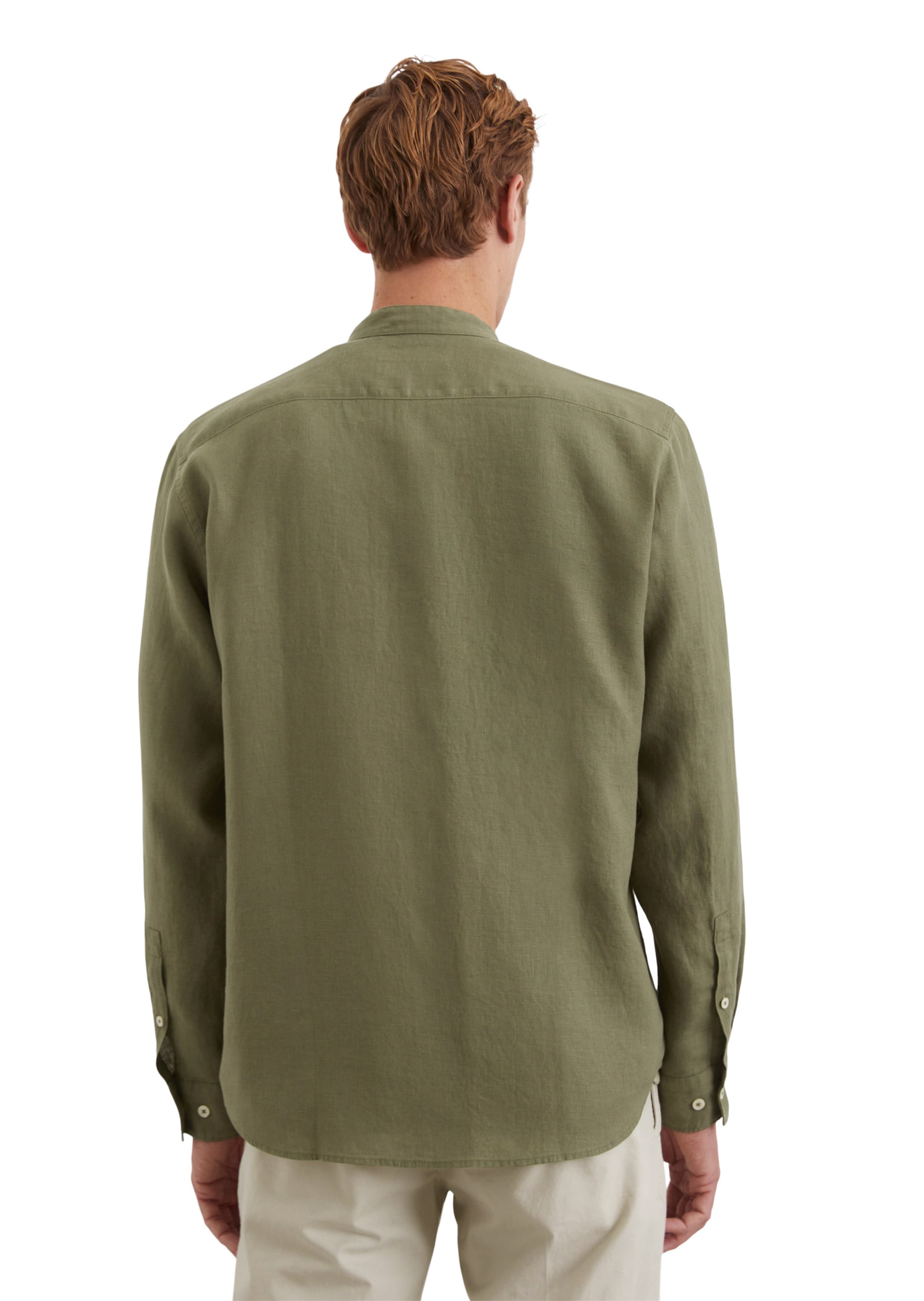 Marc O'Polo Regular fit Button Up Shirt in Green