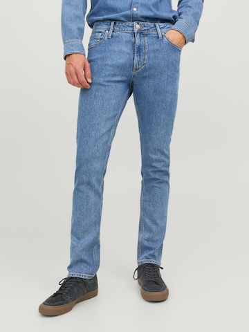 JACK & JONES Szabványos Farmer 'CLARK EVAN' - kék: elől