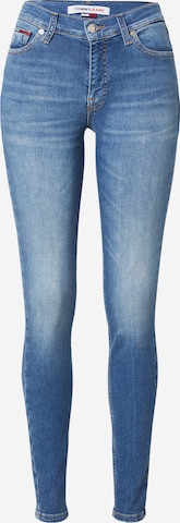 Tommy Jeans Skinny Jeans 'Nora' in Blue: front