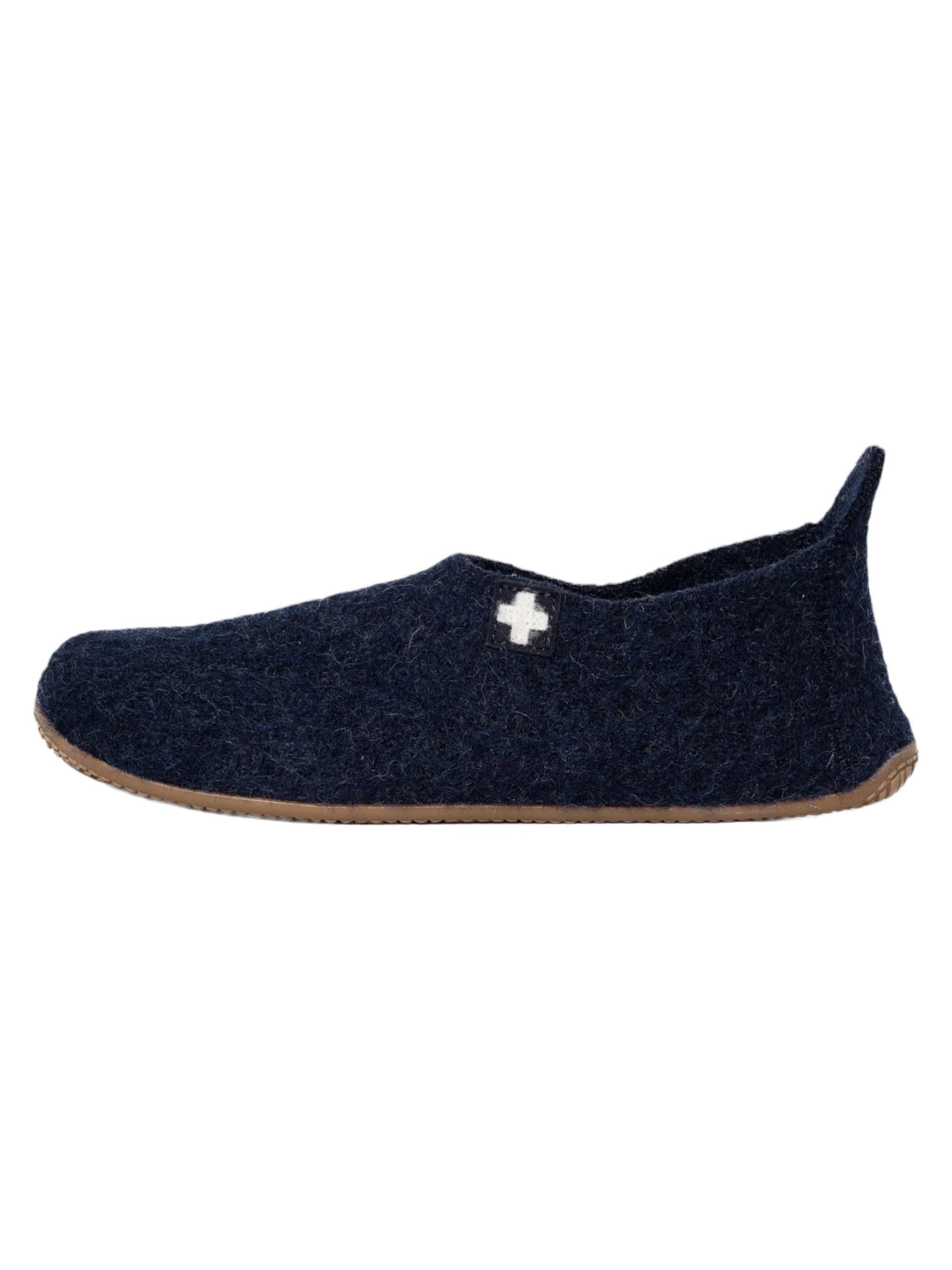 Living Kitzbühel Slippers in Blue: front
