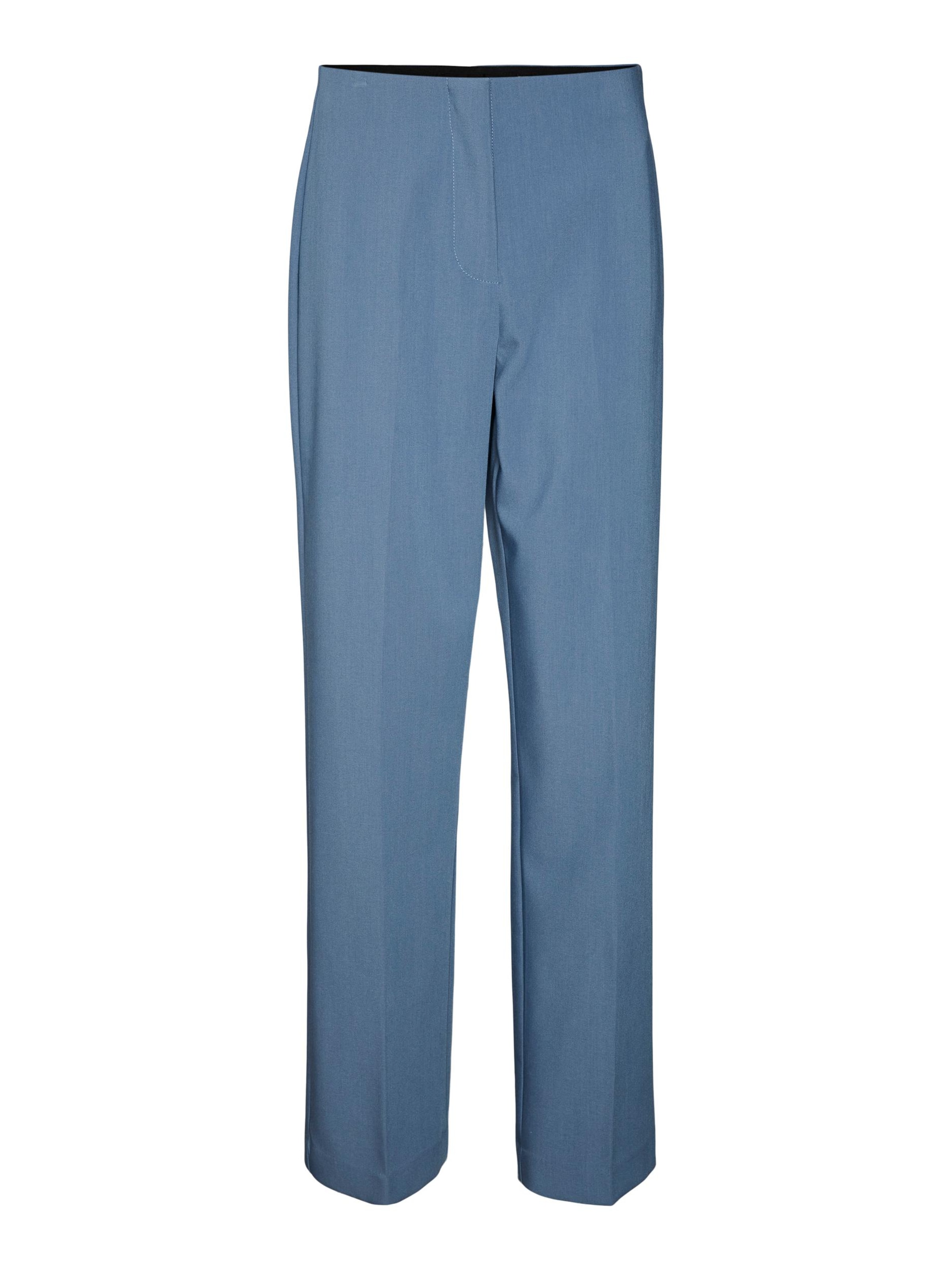 VERO MODA Плиссированные брюки 'SANDY' в Синий: спереди